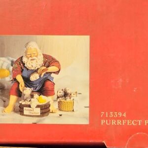 Possible Dreams PURRFECT Santa Claus Animal Shelter Holiday Decor